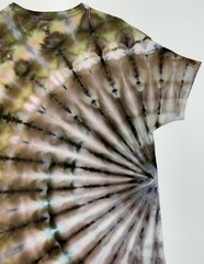 Hanes Handmade Ice Dye Unisex Adult T-Shirt Size Large Color Wild Thing Tee NEW