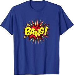 BANG Pop Art Comic Book Speech Bubbles Street Unisex T-Shirt