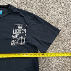 Keith Haring x Shoe Palace Short Sleeve Black T Shirt Tee Shirt Men’s XL Heart