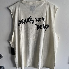 Vtg Y2K Style Ed Hardy Destroy Punks Not Dead Tattoo Tee Tank Skull Sz XXL
