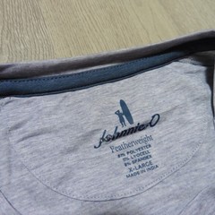 JOHNNIE O Mens XL COURSE T SHIRT PERFORMANCE GOLF SHORT SLEEVE SEAL GREY