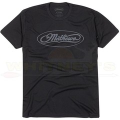 Mathews Classic Logo T Shirt – Large – Black – 70350-3A