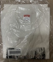 Supreme Crew 96 Tee White’ (Clip Tee) Size Small SS24 Authentic Brand New Sealed