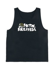 Metal Mulisha Men’s OG Icon Tank Top Motocross Skull Helmet Logo Sleeveless Tee