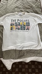 Healthknit The Pogues 1988 Tour of America Graphic Tee Men’s White XL