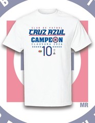 Cruz Azul Campeon Clausura 2026 Liga MX T-Shirt
