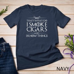 Smoke Cigars Smoker Shirt – Ideal Clever Class Men Gift Unisex T-shirt