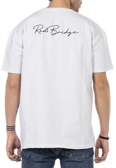 Redbridge Men’s T-Shirt Oversized Wide Cut Basic Signature Front Logo