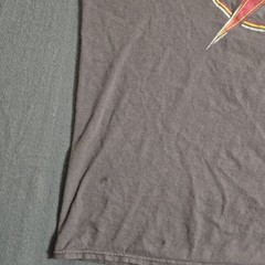 The Flash XL 2020 Flash Logo Faded Black Graphic Short Sleeve T-Shirt