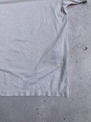 Stone Island Mens Medium M Off White Chalk T-Shirt Left Chest Badge Logo Top