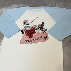 Vintage 80’s Roy Clark Country Music Raglan T Shirt Men’s Size Medium Western