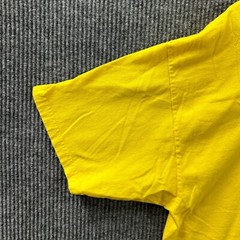 Reel Legends Mahi Mahi Graphic Mens Shirt Size XXL Yellow Cotton Short Sleeve