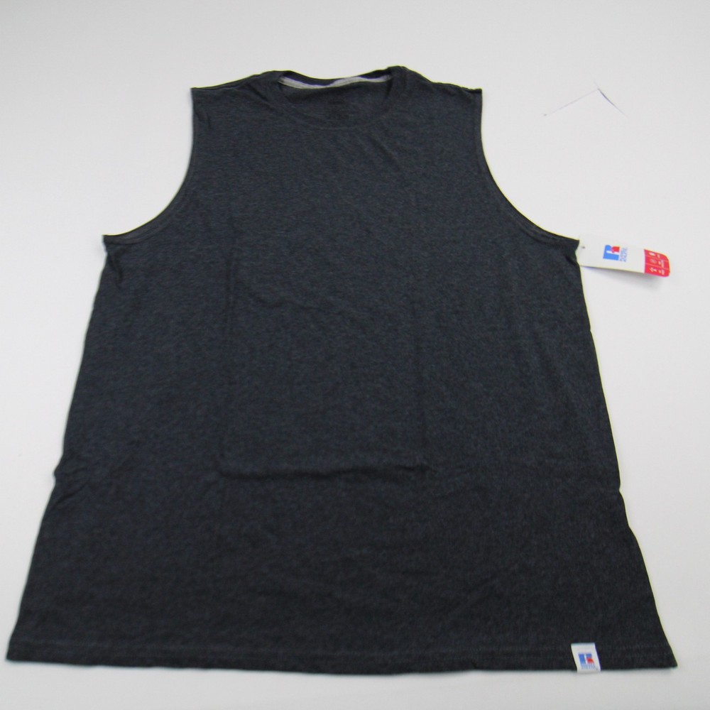 Russell Athletic Sleeveless Shirt Men’s Dark Gray New with Tags L