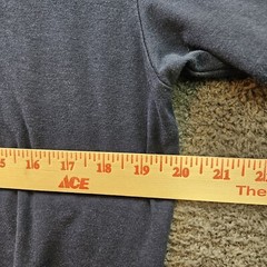 Tommy John T Shirt Cotton Stretch Comfort Tee Men Medium Navy blue