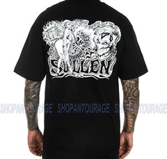 Sullen Palladium SCM4216 New Short Sleeve Graphic Tattoo Skull T-shirt For Men