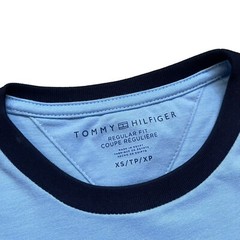 NWT Tommy Hilfiger Men’s Regular Fit Cotton Signature Stripe Logo T-Shirt Tee