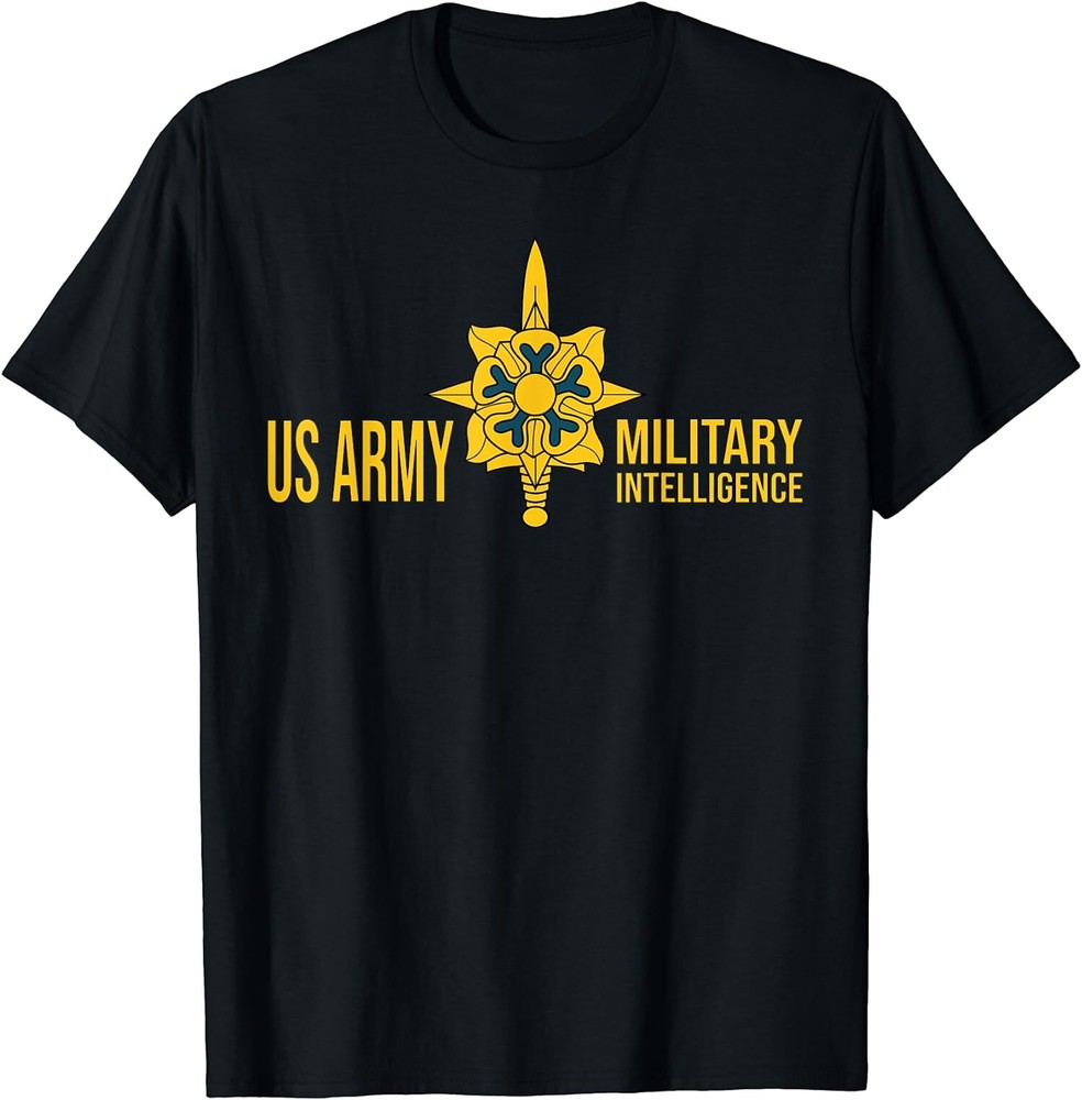 NEW LIMITED Army Military Intelligence Corps US USA T-Shirt