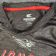 Colosseum Grand Prairie Airhogs XXL Drifit Athletic Shirt – Stretchy