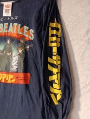 The Beatles Yellow Submarine Long Sleeve T-Shirt Mens Large NEW + TAG BLUE FAST