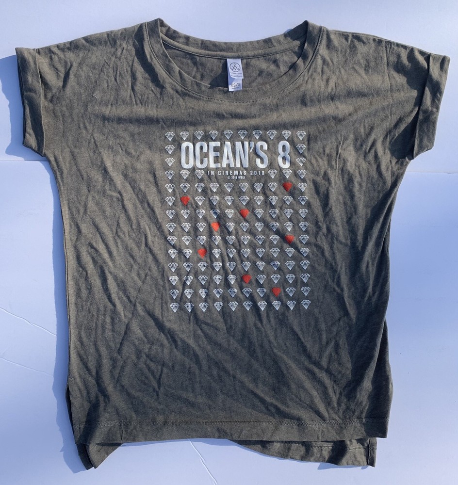 Ocean’s 8 Movie Promo 2018 shirt Small / XS – Official Sandra Bullock USA Seller