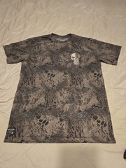 Howitzer Mens T Shirt Tread Bold Patriot Camo American Flag Skull Size XL