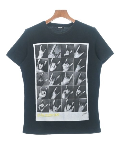 DIESEL T-shirts/Cut & Sewns Black XS 2200628886026