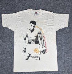 Vintage Muhammad Ali Mens Shirt Extra Large Single Stitch Legends Series USA