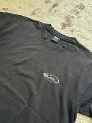 Vintage Quiksilver Black Graphic T-Shirt Men’s Surf Skate Y2K Cotton Tee Large