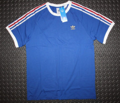 NEW MENS ADIDAS ORIGINALS 3-STRIPES CALIFORNIA TREFOIL TEE SHIRT ~ LARGE HK7418