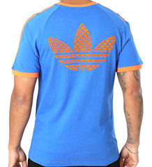 NEW MENS ADIDAS ORIGINALS CALIFORNIA 3 STRIPES TREFOIL SHIRT ~ LARGE JD007 RARE!