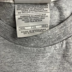 Vintage Nike Shirt Adult XXL Gray Embroidered Swoosh Logo Tee Y2K Casual Men 2XL
