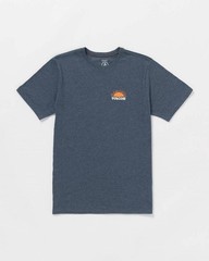 Volcom Men’s Sunshiney Daze Short Sleeve Tee Navy Heather-Large