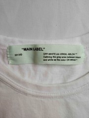 Off-White Temperature Fire Line Do Not Cross T-Shirt Men Medium Urban Streetwear