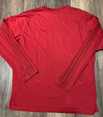 VTG Adidas Long Sleeve T Shirt Mens XL Three Stripe Sleeve Spell Out Thailand