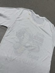 True Vintage 70’s Philippines Beer Promo Graphic T-shirt Uni White Sz Small