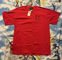 Vintage ED TV Show Promo NWT Size L Red Stuckey Bowl NBC Experience T Shirt 2001