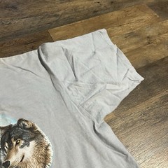 VTG 80s Habitat Softwear Silverton Colorado Wolf Moon Cal Cru T-shirt Adult XL