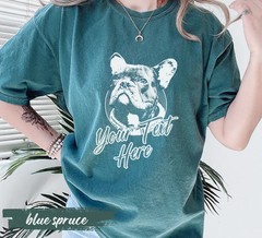 Personalized Pet Design Comfort Tee Custom Dog Lover Gift Shirt