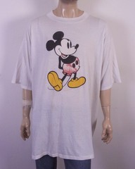 vintage 80s Artex Disney Mickey Mouse Sleep Shirt T-Shirt Pajama distressed OSFA