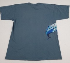 Vintage 90s Dolphin Print Let The Oceans Live T Shirt World Issue Wildlife USA