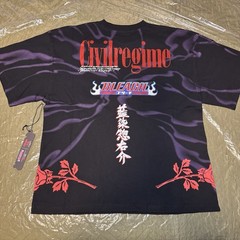 Civil Regime Bleach Aizen’s Chaos 199X Oversized Tee – Black – Size S