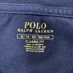 Polo Ralph Lauren v-neck t-shirt mens Size XL Blue