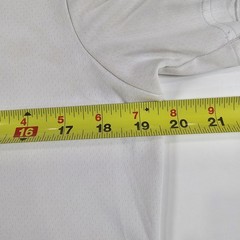 Gymshark Arrival T Shirt Men’s Size Medium White Gym Training Pre-owned