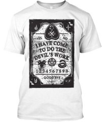 OUIJA THE DEVIL’S WORK Tee T-shirt Made in the USA Size S to 5XL