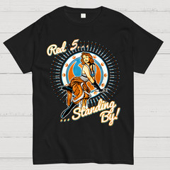 Red Five Standing By T-Shirt Size S-4XL