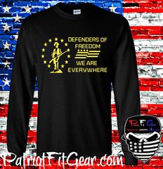 t-shirt,Defenders of Freedom,We Are Everywhere,Gun Rights,Molon Labe,Minuteman