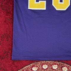 Vintage 80s-90s Wildcats Purple Mesh #20 Sports Jersey Size M Made in USA