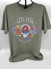 Dead and Company 2024 Sphere Las Vegas Shirt Large Sage Steal Your Face Tee