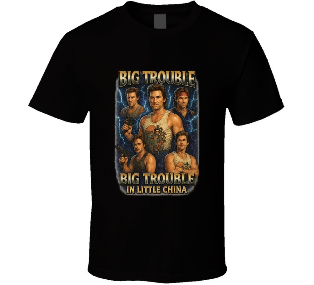 Big Trouble In Little China Jack Burton Tribute Movie T Shirt