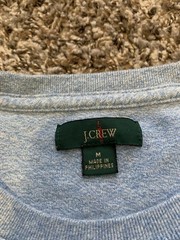 J.Crew Oarsman 1994 Men’s Medium Marled Sky Blue Jersey Crewneck T-Shirt